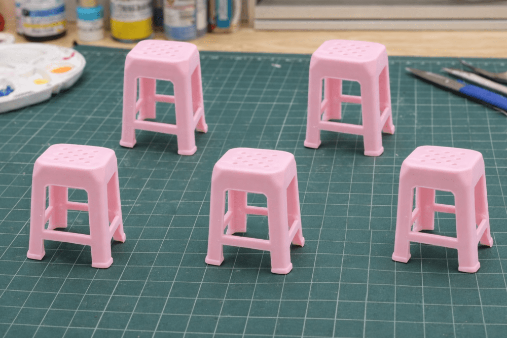 Arts & Craft : 5‑Pack Mini Drying Chairs