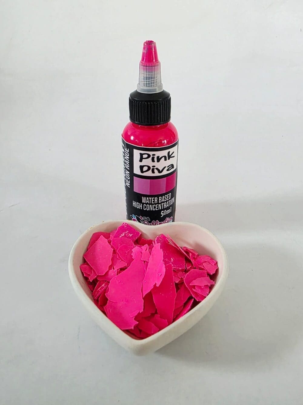 Gypsum Art : Gypso Pigment, 50ml Water-based High Concentration NEON Pigment (12 Colours)