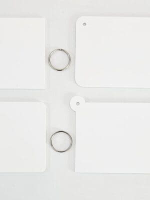 Laser Sublimation Blanks : Subli-Lux School Time Table Keychain