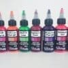 Gypsum Art : Gypso Pigment, 50ml Water-based High Concentration NEON Pigment (12 Colours)