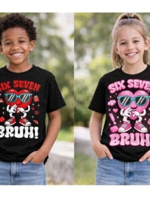Design Corner : Two Six Seven Bruh Valentines Day Designs for Boy & Girl (6_7B1)