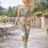 Goosey's Homemade Doll Fashion : Strapless Jumpsuit Set (JPS_2) (Locally crafted. Community‑supporting)
