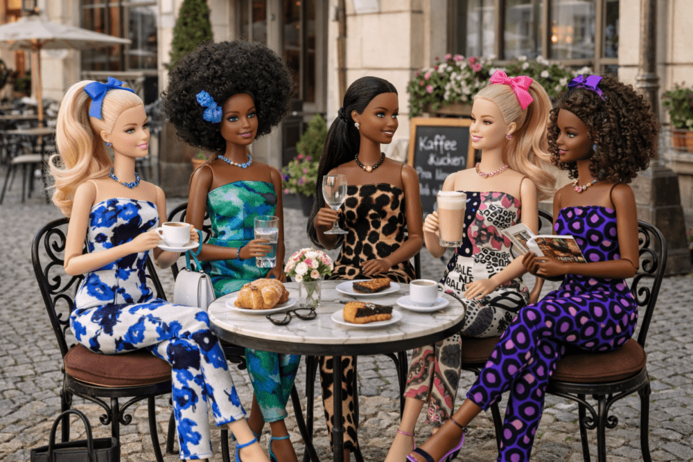 JPS_Group Goosey's Homemade Doll Fashion : Strapless Jumpsuit Set (JPS_8) (Locally crafted. Community‑supporting)
