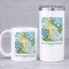 3D UV Stickers : A4 “Loved Beyond Measure” Floral Christian Cross Design (LBM) - 6 Colour Variations