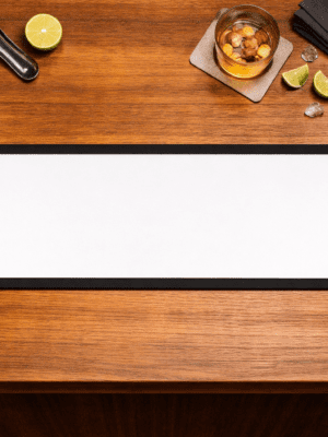 Sublimation Blanks : Sublimation Rubber Gamer, Desk or Bar Mat (88cm by 25cm) (TTX)