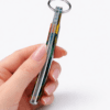 UV Direct Print : Double sided Full Print, 0.6mm thick Netball Dress Keychain + Silver split keychain