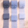 3 Piece Ribbon Chiffon Set Blue Arts & Crafts : 3 Roll Chiffon Ribbon Set (CRS)