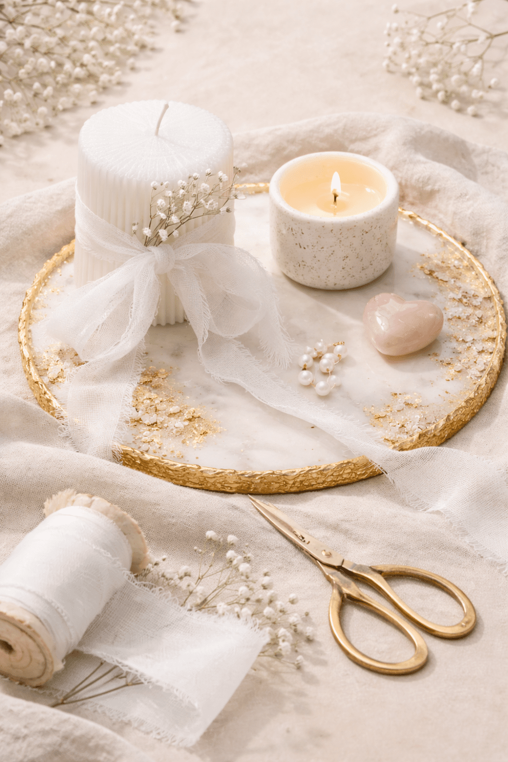 3 Piece Ribbon Chiffon Set D_1 Arts & Crafts : 3 Roll Chiffon Ribbon Set (CRS)