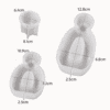 Silicone Mould : Abstract 3-Piece Human Silicone Mould Set (ABS-HS)
