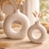 Silicone Moulds : Nordic Small & Large Round Hollow Vase Silicone Mould (HVSM-SL)