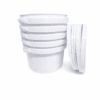 Storage Containers : 1.5l Bucket Fino White
