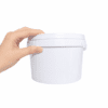 Storage Containers : 1.5l Bucket Fino White