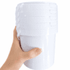 Storage Containers : 1l Bucket Fino White