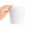 Storage Containers : 2.5l Bucket Fino White