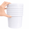 Storage Containers : 2.5l Bucket Fino White
