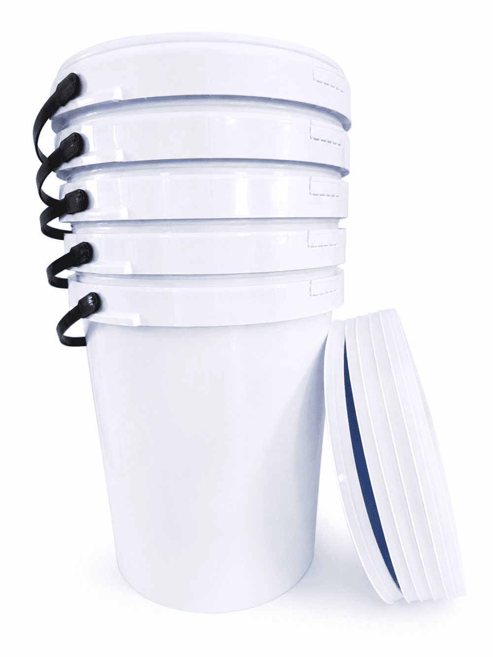 Storage Containers : 25l Bucket Titan White