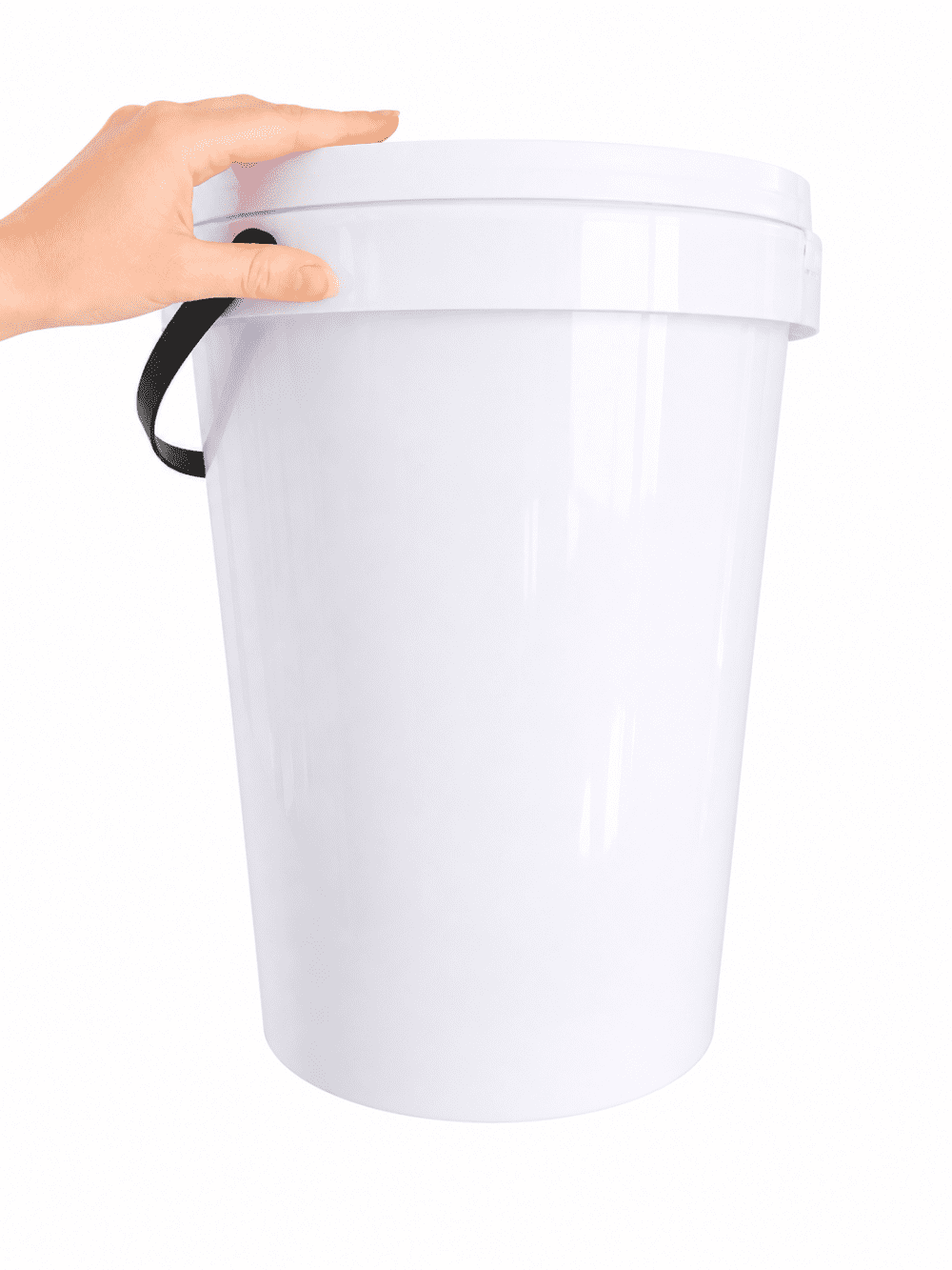 Storage Containers : 25l Bucket Titan White
