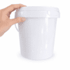 Storage Containers : 4l Bucket Fino White