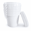Storage Containers : 4l Bucket Fino White