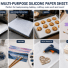 Consumables :  Multi-Purpose 60 × 40cm Silicone Paper Sheets (Available in Packs of 20 or 100 Sheets)
