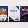 Rectangle_9.5cm_by_9.2cm_All Laser Sublimation Blanks : DIY 3mm Super Glossy Sublimation MDF Rectangle (9.5cm wide by 13.2cm high) Style Award/Trophy