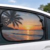 Sunshade1 Sublimation Blanks : Blank, polyester Sublimation Car Sunshade Blanks (Pack of 2)