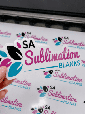 Eco Solvent Stickers : Customise your own : A1 Size