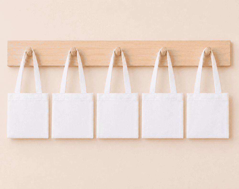 Sublimation Blanks : Mini Tote Bags (Packs of 5)
