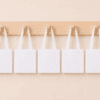 Sublimation Blanks : Mini Tote Bags (Packs of 5)