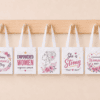 Sublimation Blanks : Mini Tote Bags (Packs of 5)